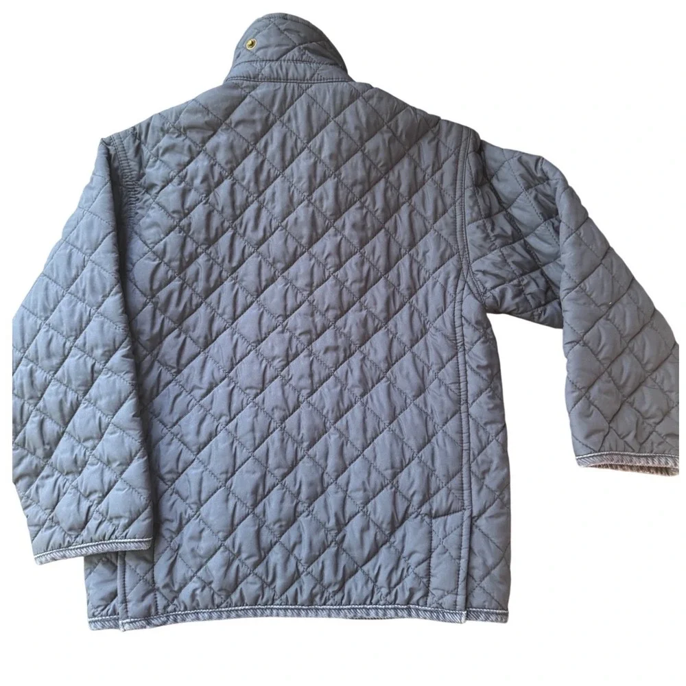 Polo Ralph Lauren Quilted Barn Jacket Navy Blue 4T Kids Heritage Style Preppy - Picture 2 of 4